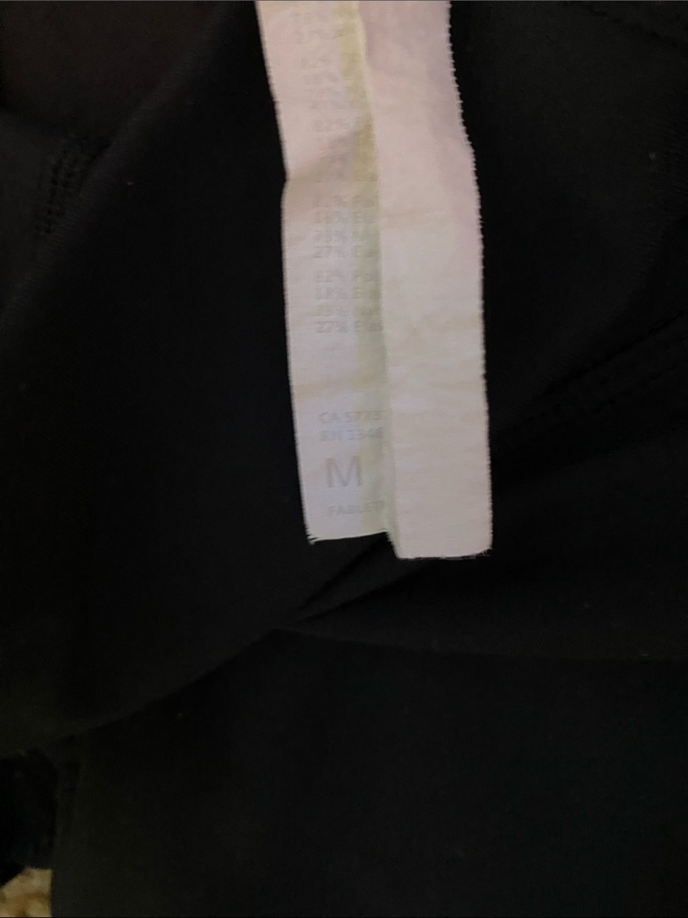 Fabletics  PureLuxe High-Waist Black Performance Leggings w/Pockets - Picture 3 of 7